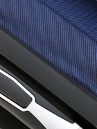 УЦЕНКА Чемодан на колёсах маленький 97 л (L), на молнии, кодовый замок, 4 колеса, синий - Фото 18