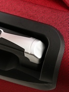 Чемодан на колёсах маленький 72 л (M), на молнии, с увеличением, кодовый замок, 4 колеса, красный - Фото 20