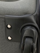 УЦЕНКА Чемодан на колёсах маленький 72 л (M), на молнии, с увеличением, кодовый замок, 4 колеса, серый - Фото 17