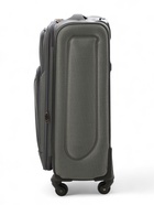 УЦЕНКА Чемодан на колёсах маленький 72 л (M), на молнии, с увеличением, кодовый замок, 4 колеса, серый - Фото 3