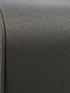 УЦЕНКА Чемодан на колёсах маленький 97 л (L), на молнии, с увеличением, кодовый замок, 4 колеса, серый - Фото 17