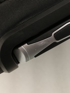 УЦЕНКА Чемодан на колёсах маленький 97 л (L), на молнии, с увеличением, кодовый замок, 4 колеса, серый - Фото 18