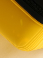 УЦЕНКА Чемодан на колёсах маленький 75 л (M), на молнии, кодовый замок, 4 колеса, жёлтый - Фото 15