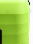 УЦЕНКА Чемодан на колёсах маленький 111 л (L), на молнии, кодовый замок, 4 колеса, зелёный - Фото 14