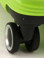 УЦЕНКА Чемодан на колёсах маленький 111 л (L), на молнии, кодовый замок, 4 колеса, зелёный - Фото 18