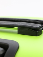 УЦЕНКА Чемодан на колёсах маленький 111 л (L), на молнии, кодовый замок, 4 колеса, зелёный - Фото 20