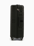 Чемодан на колёсах большой 111 л (L), на молнии, кодовый замок, чёрный - Фото 3