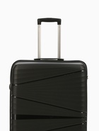 Чемодан на колёсах большой 111 л (L), на молнии, кодовый замок, чёрный - Фото 6