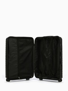 Чемодан на колёсах большой 111 л (L), на молнии, кодовый замок, чёрный - Фото 7