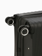 Чемодан на колёсах большой 111 л (L), на молнии, кодовый замок, чёрный - Фото 8