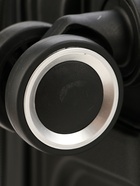 Чемодан на колёсах средний 75 л (М), на молнии, кодовый замок, чёрный - Фото 15