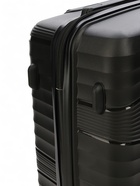 Чемодан на колёсах средний 75 л (М), на молнии, кодовый замок, чёрный - Фото 9