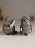 Фигурка полистоун «Ёжик в длинном колпаке», 8×5.7×8 см, МИКС - Фото 1