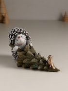 Фигурка полистоун «Ёжик несёт ёлочку с птичкой», 14.5×7×9 см - Фото 1
