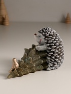 Фигурка полистоун «Ёжик несёт ёлочку с птичкой», 14.5×7×9 см - Фото 4