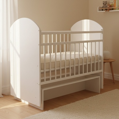 Кровать детская Беллучи / Bellucci Маятник, белый