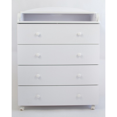 Комод пеленальный детский Флоренцо / Florenco, 61×46×106 см, белый