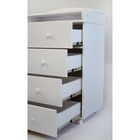 Комод пеленальный детский Флоренцо / Florenco, 61×46×106 см, белый 10901635