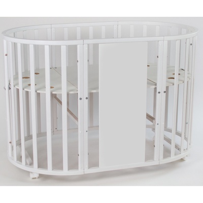 Кровать - трансформер детская 9 в 1 Мия, белый