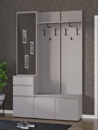 Прихожая Лора Готовое решение №1 2200х450х1350 кашемир 10905033 - фото 613034