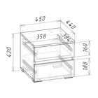 Спальный гарнитур «Лора», комплект 6 предметов, цвет кашемир - Фото 7