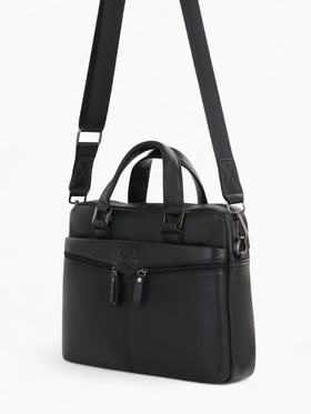 Сумка деловая мужская Fidelio Largo, 32×8×25 см, чёрная 10908127