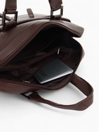 Сумка деловая мужская Fidelio Largo, 32×8×25 см, коричневая - Фото 13