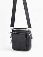 Сумка кросс-боди мужская Fidelio Largo на молнии, 17×9×20 см, чёрная - Фото 1