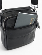 Сумка кросс-боди мужская Fidelio Largo на молнии, 17×9×20 см, чёрная - Фото 5