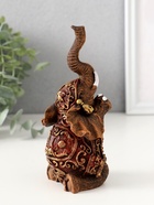 Фигурка полистоун «Слон африканский», 14.5×7.5×6 см - фото 49374268