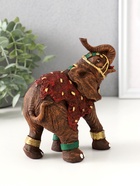 Фигурка полистоун «Слон индийский», 13.5×8×11.8 см - фото 49492499