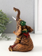 Фигурка полистоун «Слон индийский сидит», 17.5×8.5×9 см - фото 49374278