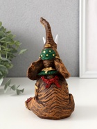 Фигурка полистоун «Слон индийский сидит», 17.5×8.5×9 см  (артикул 10887491)  большой выбор товаров оптом и в розницу по низким ценам с доставкой