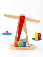 УЦЕНКА Игровой деревянный набор «Весы с гирями» - Фото 2