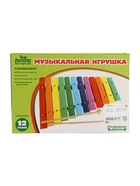 УЦЕНКА Музыкальная игрушка «Ксилофон», 12 тонов, 2 палочки - Фото 7