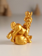 Фигурка полистоун «Золотой конь с богатством», 5×2.5×6.7 см, МИКС - Фото 4