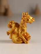 Фигурка полистоун «Золотой конь с богатством», 5×2.5×6.7 см, МИКС - Фото 5