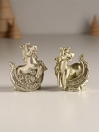 Фигурка полистоун «Коняшка с подковой и пожеланием», 5.5×4×3 см, МИКС - Фото 2