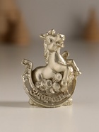 Фигурка полистоун «Коняшка с подковой и пожеланием», 5.5×4×3 см, МИКС - Фото 3