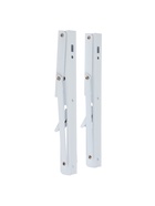 Кронштейн складной для столов и полок ТУНДРА, 2 шт., длина 250 мм, сталь, белый - Фото 6