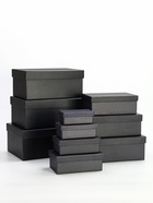 Набор подарочных коробок 10 в 1 «Графит», 30.5×20×13 - 12×6.5×4 см - Фото 2