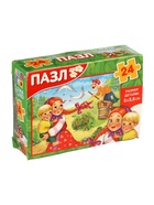 УЦЕНКА Пазл детские сказки «Гуси - лебеди», 24 элемента - Фото 1