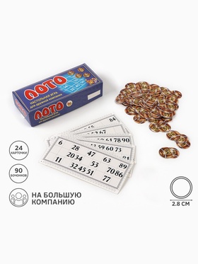 {{photo.Alt || photo.Description || 'УЦЕНКА Русское лото «Классика жанра», 24 карточки, 90 бочонков'}}