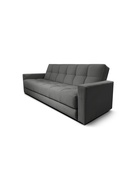 Диван - книжка «Бук Клетка», с подлокотниками, с пружинным блоком, ткань вивальди 34, цвет графит - Фото 4