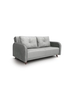 Диван прямой «ХАЙТ 1», с подлокотниками, с пружинным блоком, ткань вивальди 14, цвет светло - серый - Фото 4