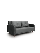 Диван прямой «ХАЙТ 1», с подлокотниками, с пружинным блоком, ткань вивальди 34, цвет графит - Фото 4