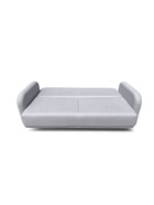 Диван прямой «ХАЙТ 6», с подлокотниками, с пружинным блоком, ткань вивальди 14, цвет светло - серый - Фото 7