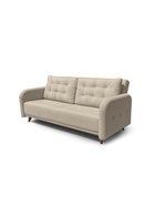 Диван прямой «ХАЙТ 6», с подлокотниками, с пружинным блоком, ткань вивальди 3, цвет бежевый - Фото 4