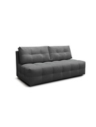 Диван прямой «ЛАЙН КЛЕТКА», с пружинным блоком, ткань вивальди 34, цвет графит - Фото 4