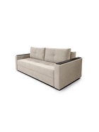 Диван прямой «СИМПЛ», с подлокотниками с МДФ, с пружинным блоком, ткань вивальди 3, цвет бежевый 10901778 Диван прямой «СИМПЛ», с подлокотниками с МДФ, с пружинным блоком, ткань вивальди 3, цвет бежевый 10901778